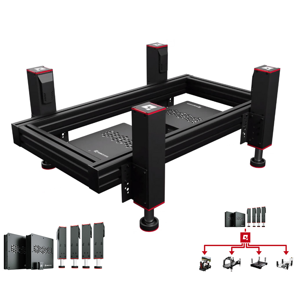 Qubic System QS-210 3 DOF Motion System Hareketli yarış simulatörü